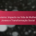 Ativismo: Impacto na Vida de Mulheres Jovens e Transformação Social
