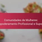 Comunidades de Mulheres: Empoderamento Profissional e Suporte