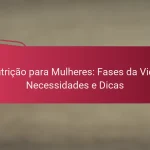 Nutrição para Mulheres: Fases da Vida, Necessidades e Dicas