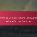 Workshops: Como Escolher os que Agregam Valor à Carreira Feminina